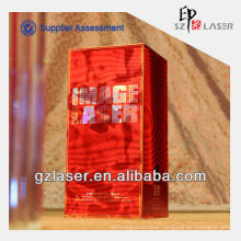 Hologram film pvc transparent price for wine box